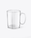 Clear Glass Mug Mockup