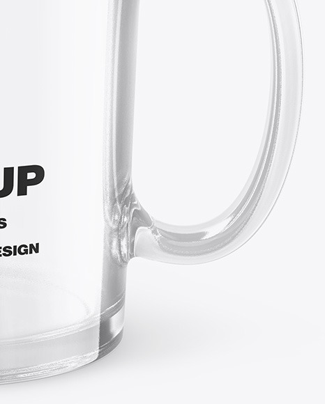 Clear Glass Mug Mockup