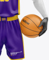 Basketball Kit Mockup - Front View