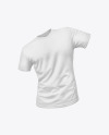 T-Shirt V-neck Mockup - Front View