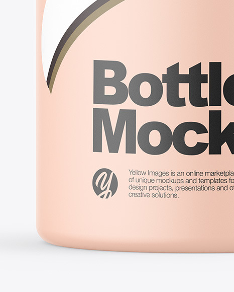 Matte Bottle Mockup