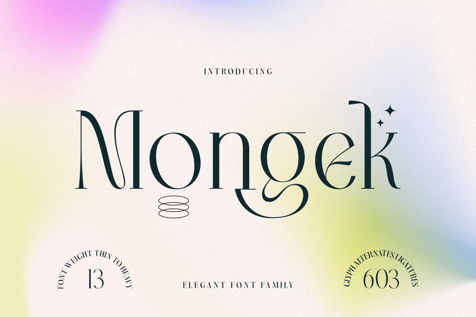 Mongek Typeface Mongek Typeface