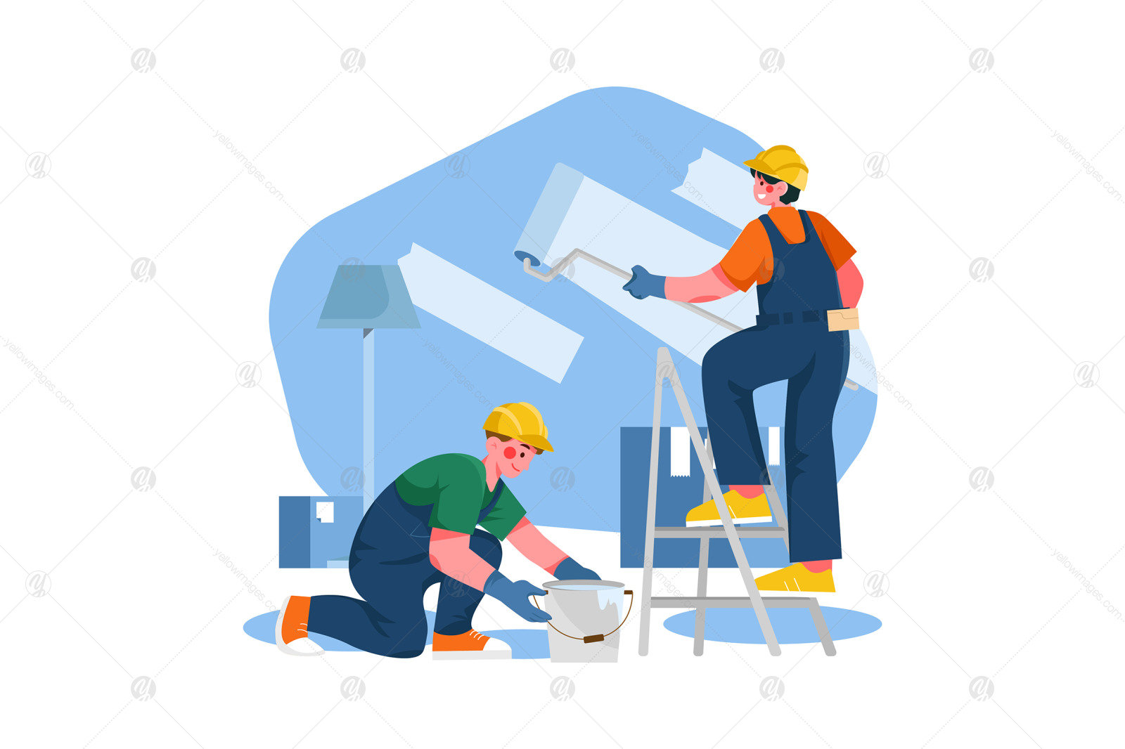 M431_Construction Illustration Pack M431_Construction Illustration Pack