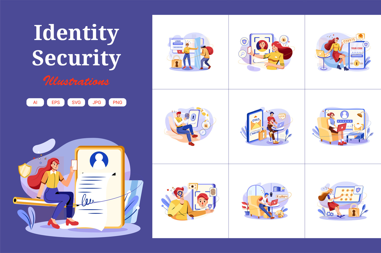M410_Identity Security Illustrations M410_Identity Security Illustrations