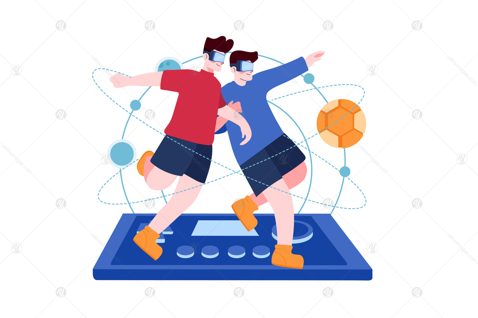 M423_Blockchain Technology Illustrations M423_Blockchain Technology Illustrations