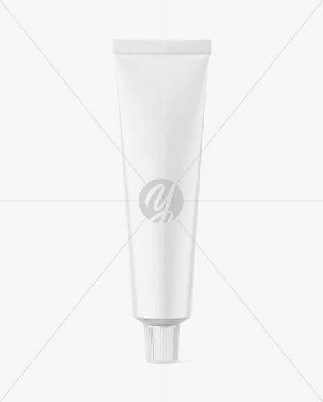 Matte Cosmetic Tube Mockup