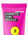 Matte Cosmetic Tube Mockup