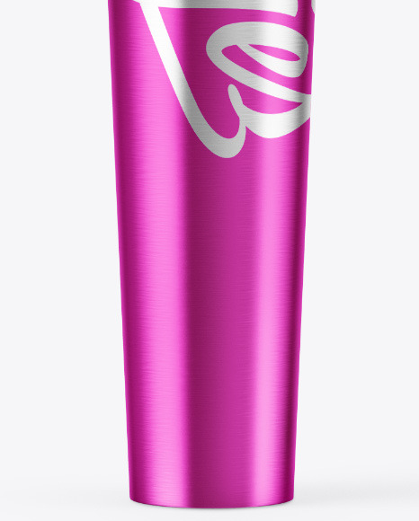 Weed Joint Metallic Tube Mockup