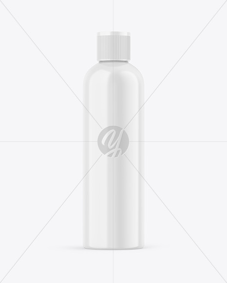 Glossy Bottle Mockup