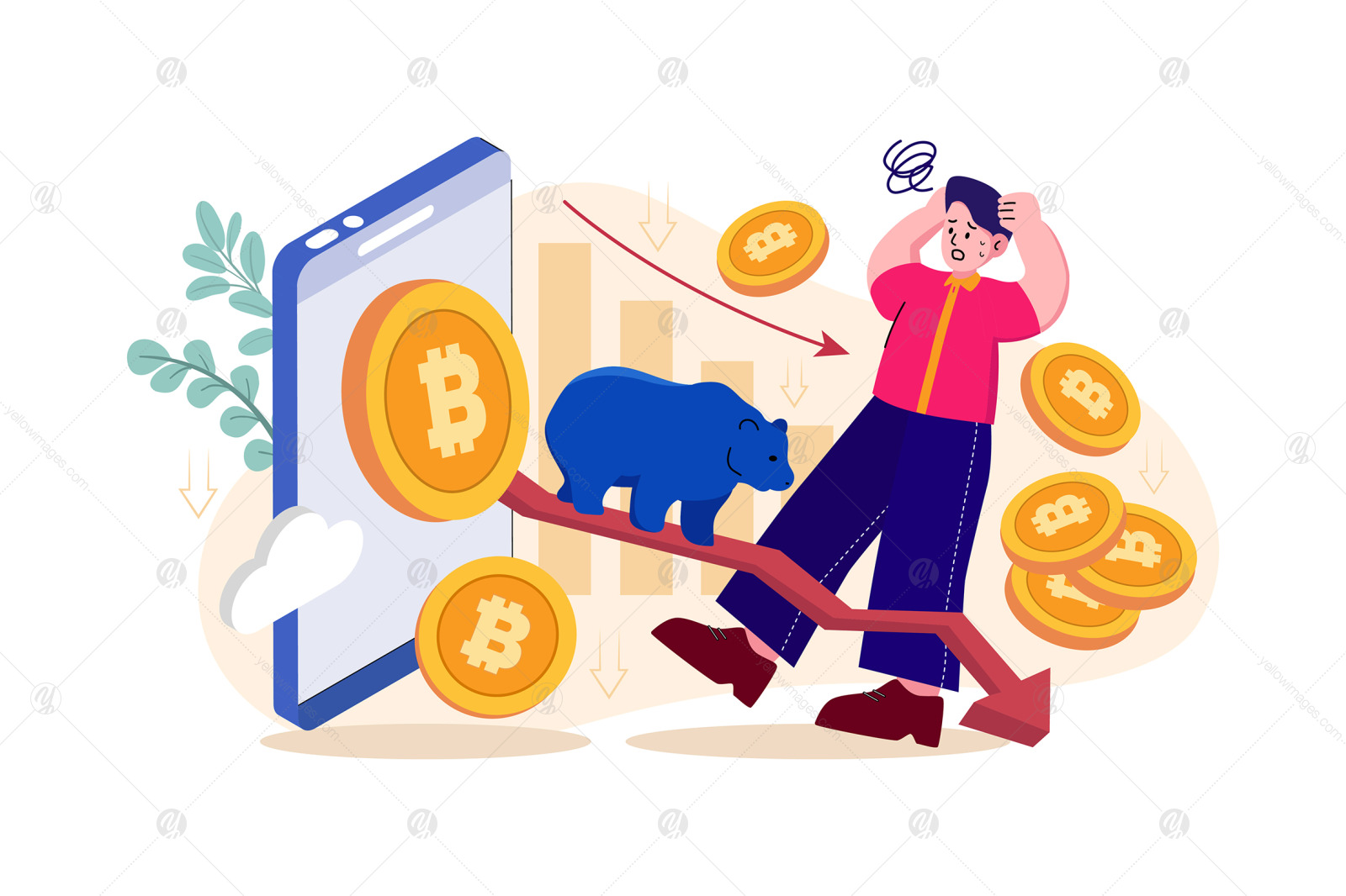 M439_Cryptocurrency Illustration Pack M439_Cryptocurrency Illustration Pack