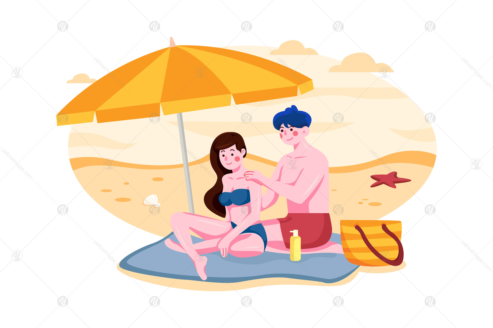M440_Romantic Couple Illustration Pack M440_Romantic Couple Illustration Pack