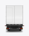 Truck Mockup - Back View