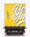 Truck Mockup - Back View