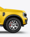 Pickup Truck Mockup - Side View