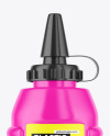 Glossy Plastic Bottle Mockup