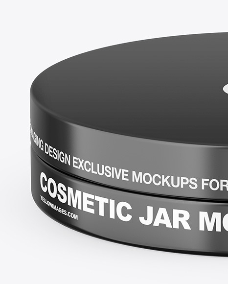 Glossy Jar Mockup