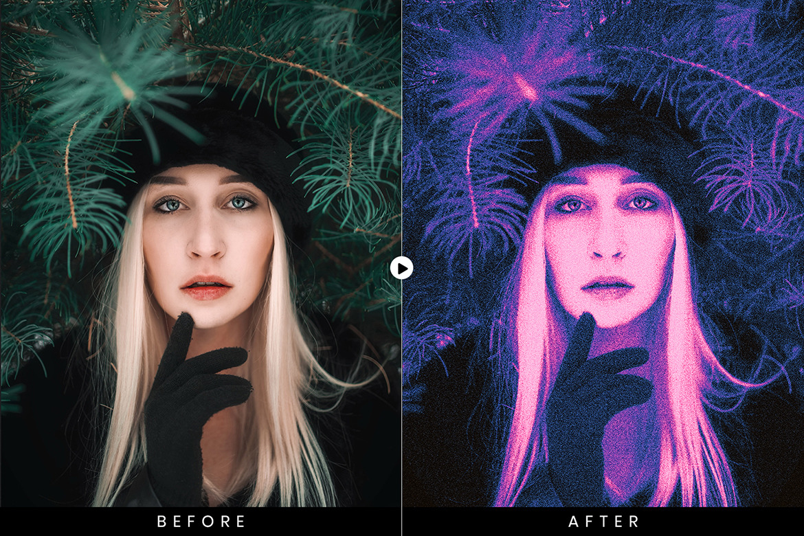 After Glare Photoshop Action After Glare Photoshop Action