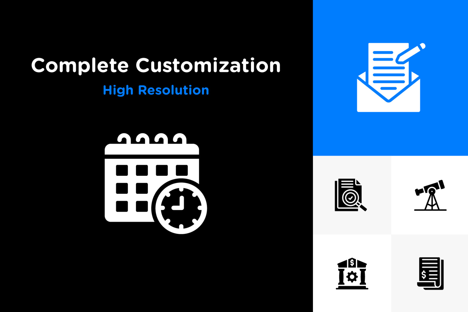 145 Business Glyph Icons 145 Business Glyph Icons