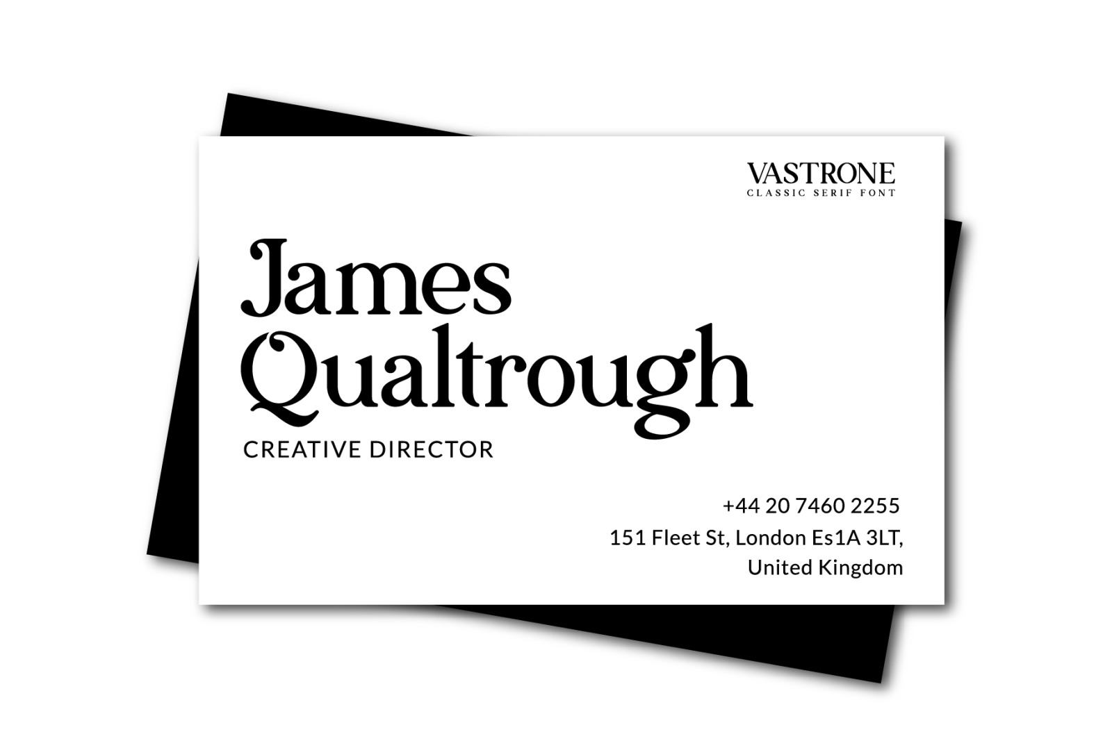 Vastrone | Classic Serif Font Vastrone | Classic Serif Font