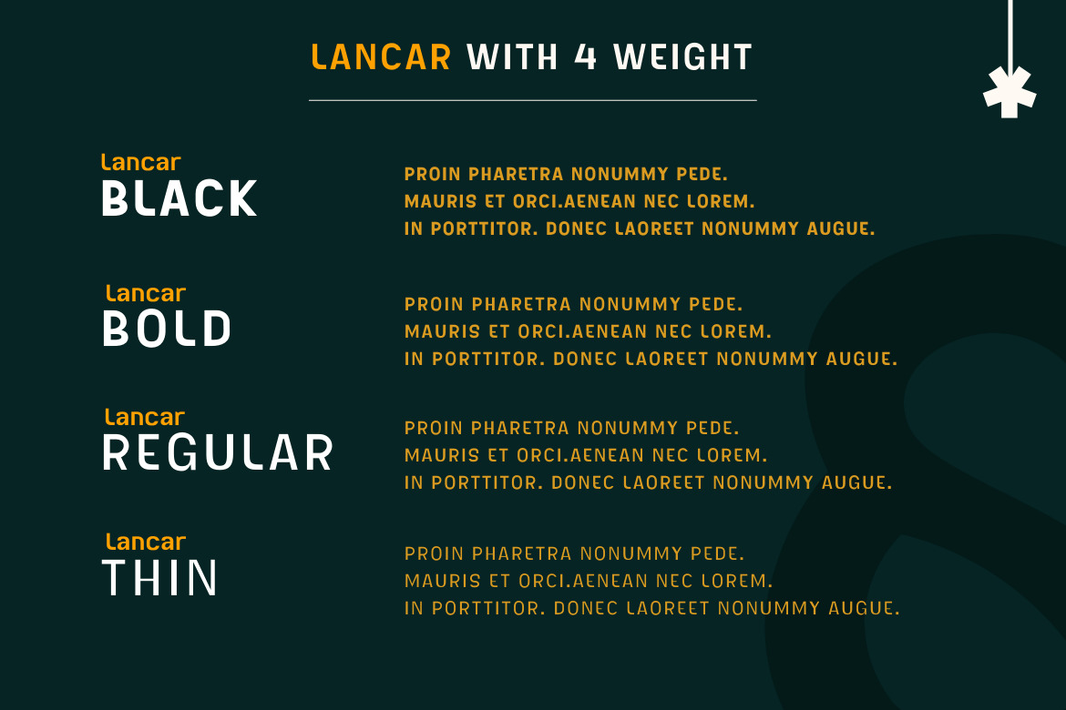 Lancar Font Lancar Font