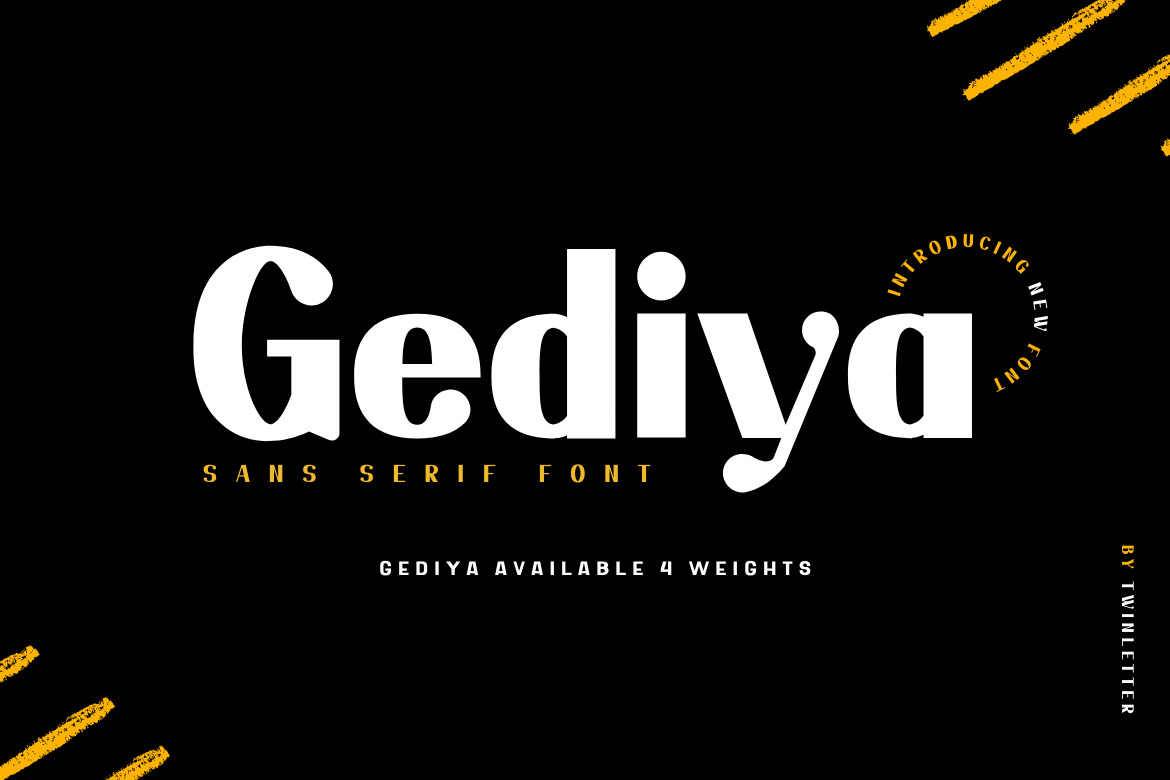 Gediya Font Gediya Font