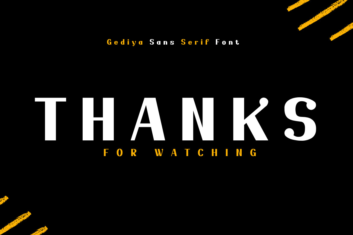 Gediya Font Gediya Font