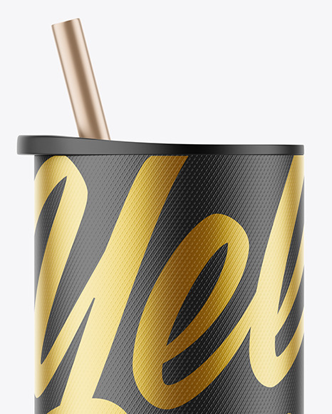 Textured Skinny Tumbler Mockup