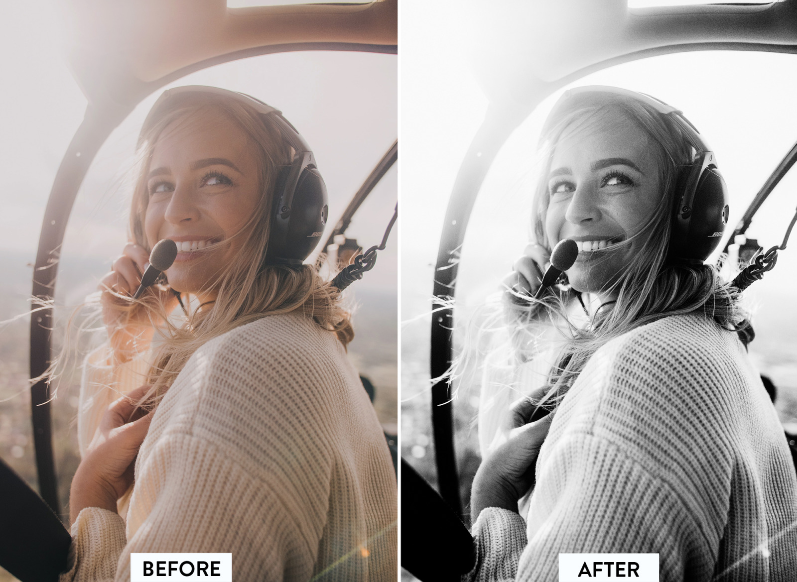 10 Monochrome Lightroom Preset