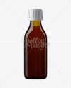 Syrup Bottle Mockup