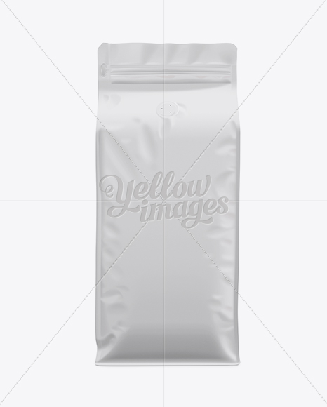 Coffee Bag Mockup / Front View