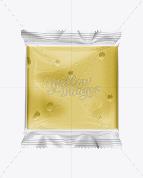 Sliced Cheese Packaging Mockup