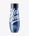 Glossy Plastic Bottle Mockup