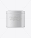 Matte Storage Jar Mockup