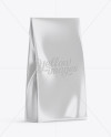 Glossy Paper Bag Mockup - Half Side View