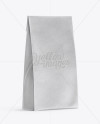 Kraft Paper Bag Mockup - Half Side View