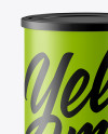 Matte Powder Can Mockup Matte Powder Can Mockup
