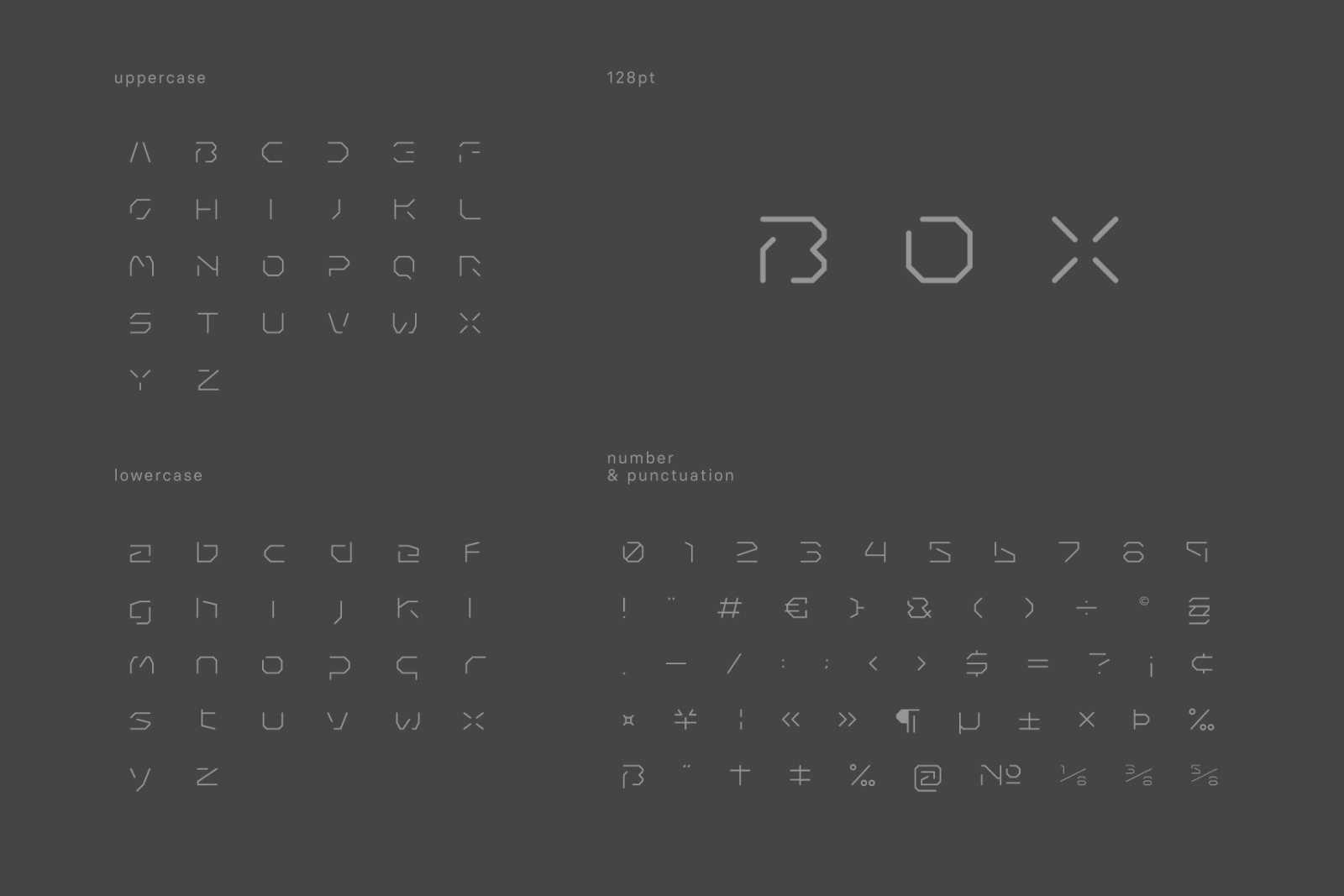 Goxve Futuristic Tech Font