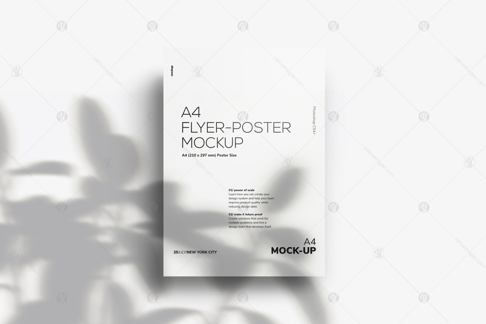 A4 Flyer – Poster Mockups Bundle A4 Flyer – Poster Mockups Bundle