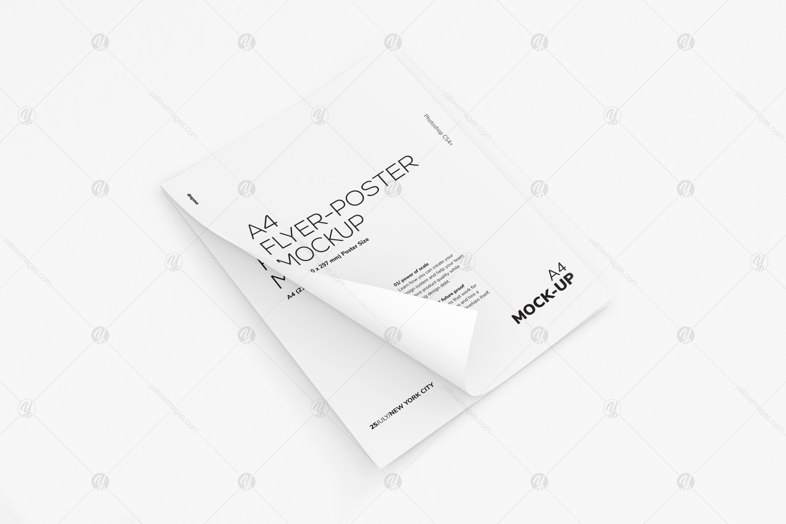 A4 Flyer – Poster Mockups Bundle