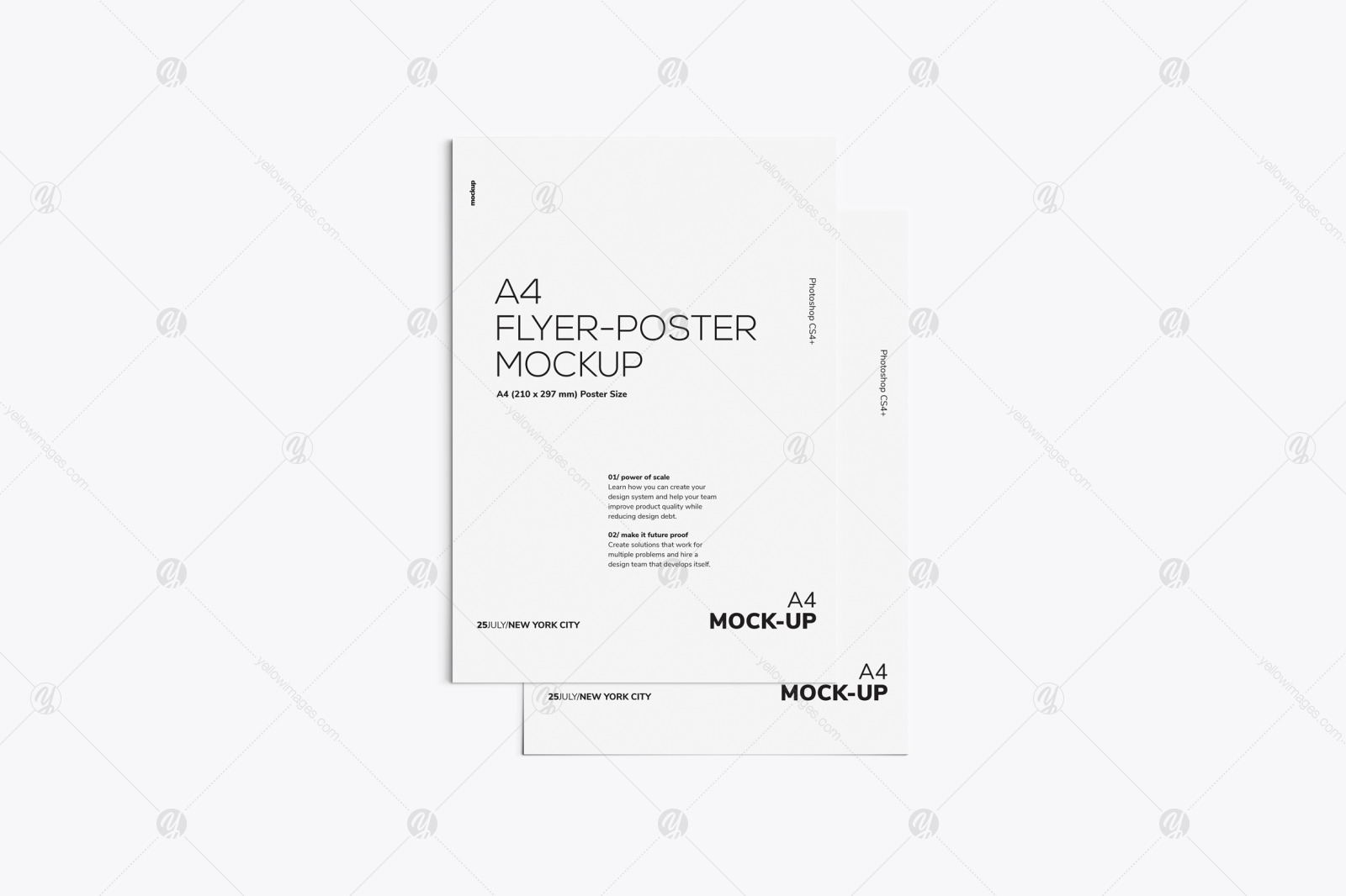 A4 Flyer – Poster Mockups Bundle