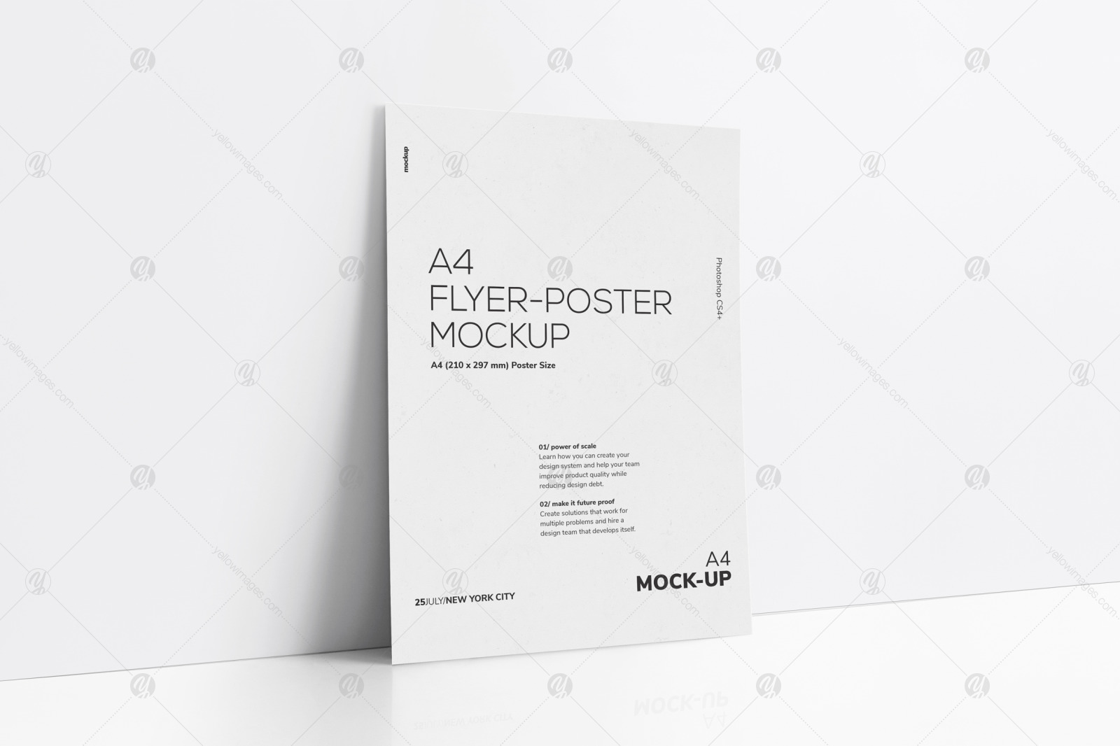 A4 Flyer – Poster Mockups Bundle