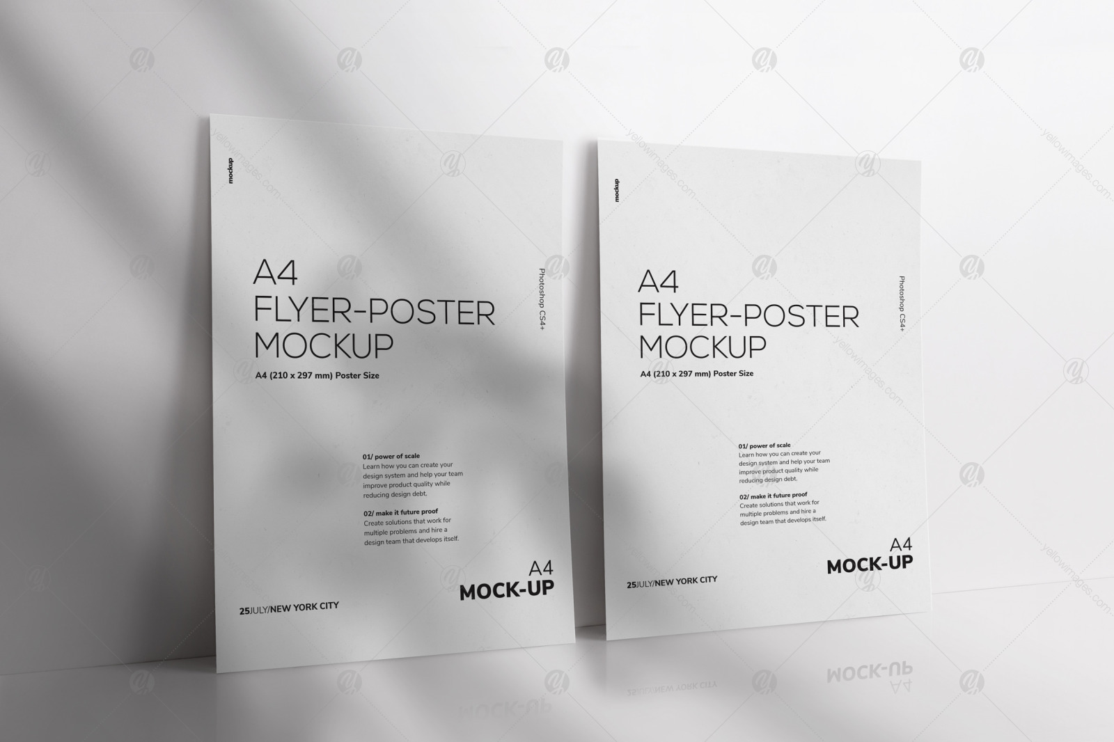 A4 Flyer – Poster Mockups Bundle