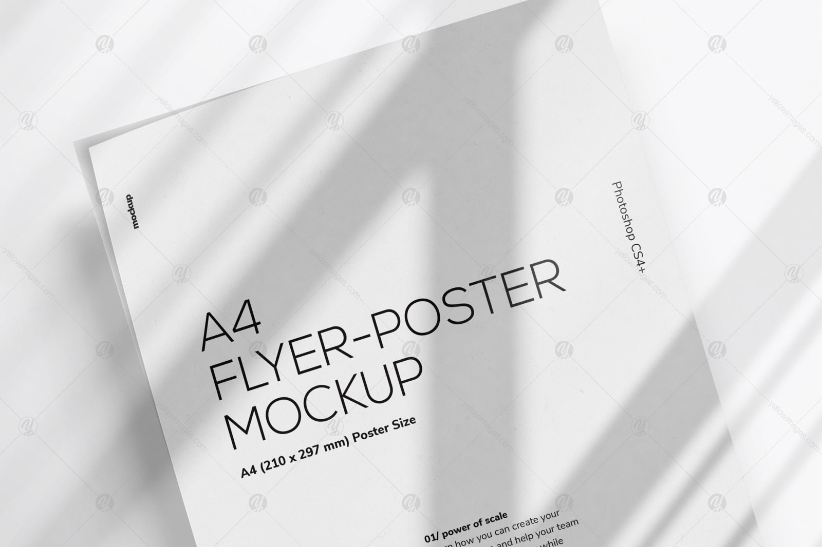 A4 Flyer – Poster Mockups Bundle