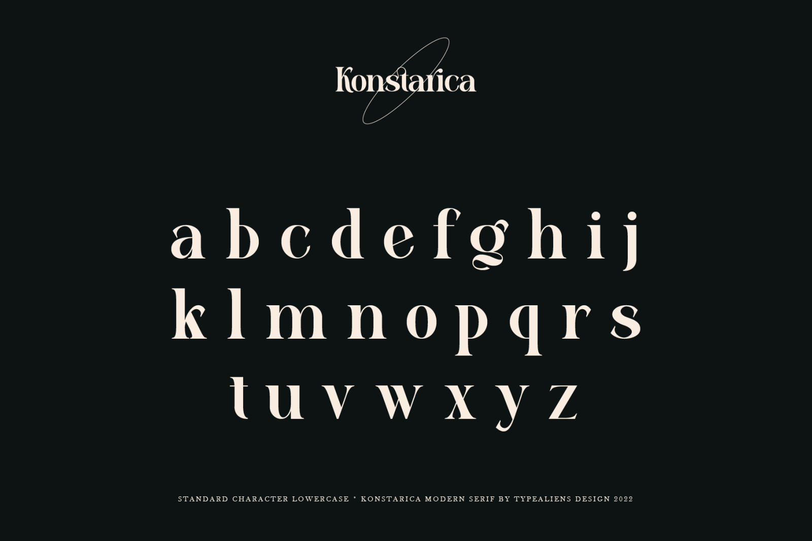 Konstarica Font Konstarica Font