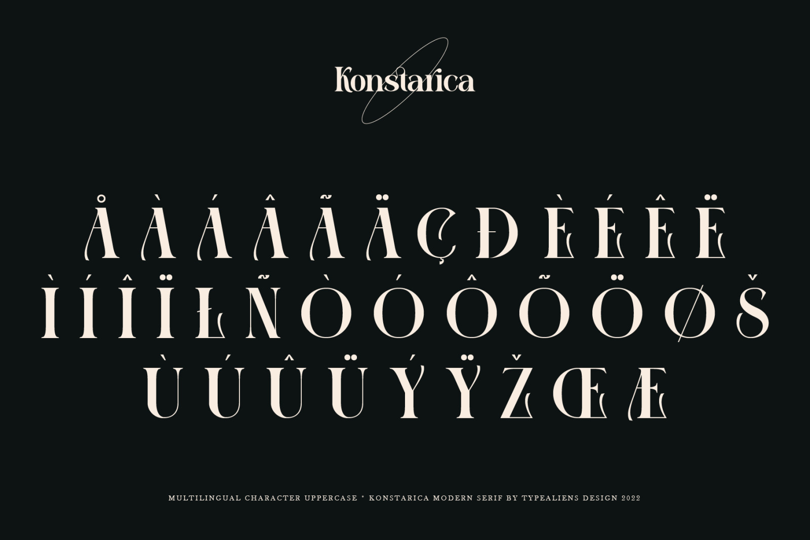Konstarica Font Konstarica Font