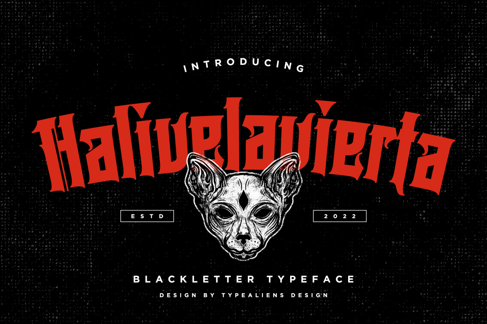 Halivelavierta Font