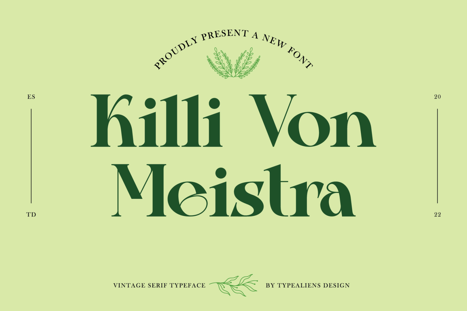 Killi Von Meistra Font Killi Von Meistra Font