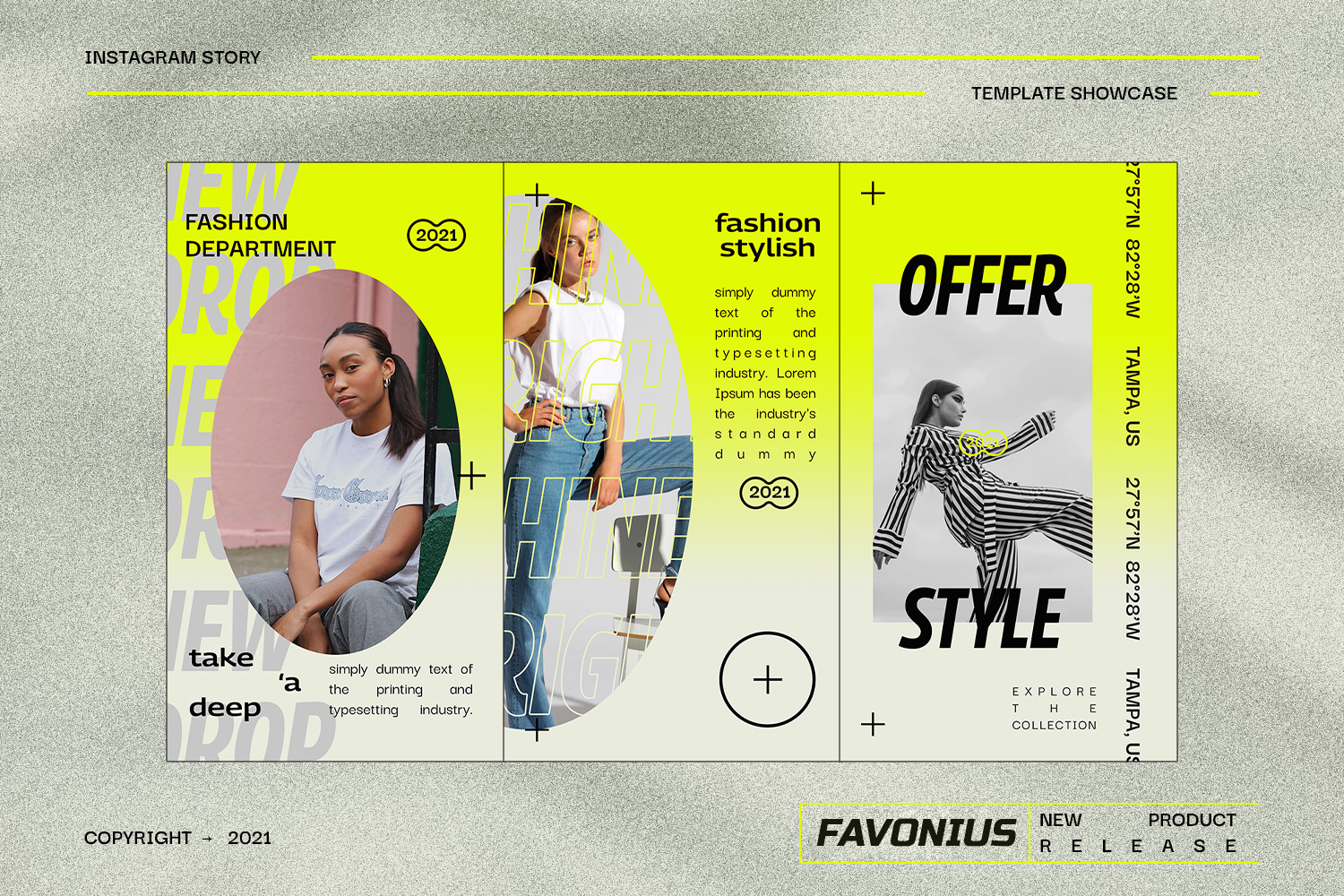 Favonius Instagram Template