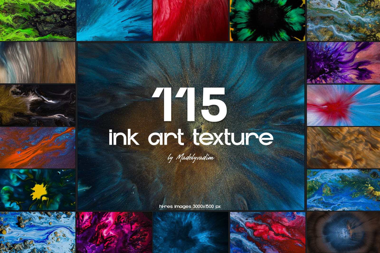 Ink Art Textures