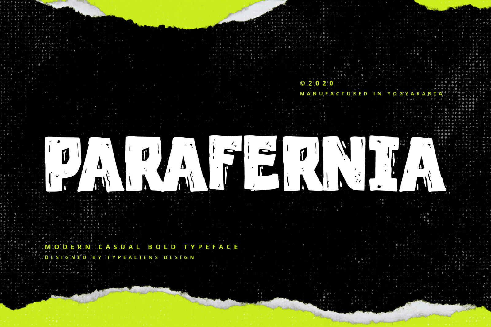 Parafernia Font Parafernia Font